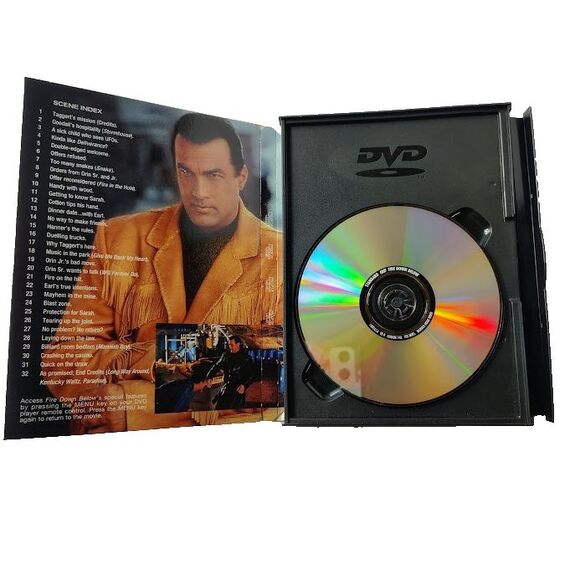 Fire Down Below DVD 1997 Movie Steven Seagal  R Crime Action - Picture 3 of 3